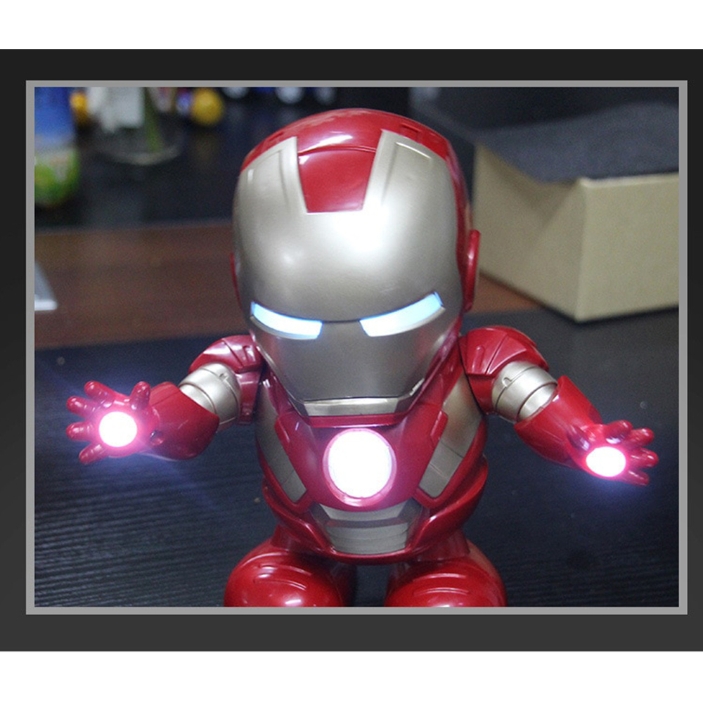 MEET MOOD Mainan  Robot  Dance Marvel Avenger Iron  Man  