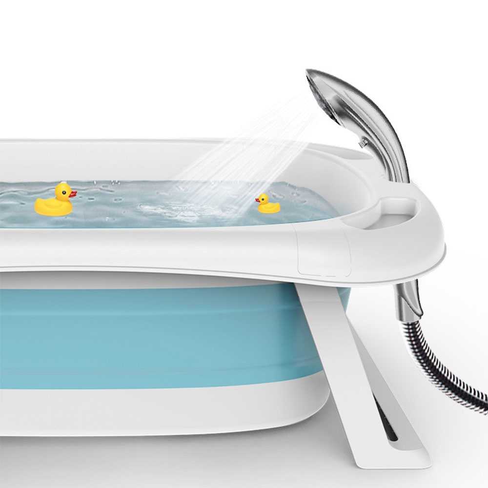 Gambar produk BABYINNER Bak Mandi Bayi Lipat Foldable Baby Bathtub 82x50 cm - BZ-201