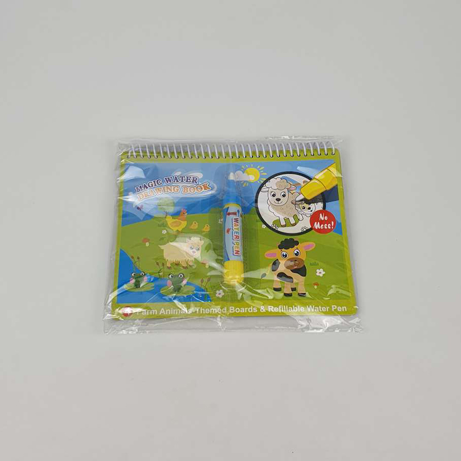 Gambar produk COOLPLAY Buku Mewarnai Cat Air Anak Magic Water Book - Gift-2358-1
