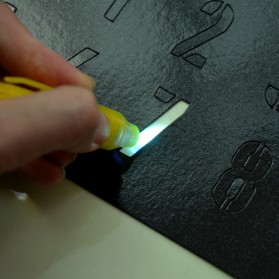 MARUMINE Mainan Edukasi Papan Menggambar Ajaib Magic Luminous Drawing Board A4 - F66-A4L - Black - 8