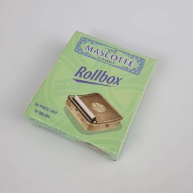 MASCOTTE Roll Box Stainless Alat Linting Rokok Tembakau 70mm - HP-8 - Silver - 7