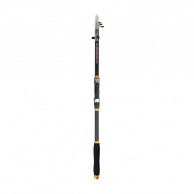 TaffSPORT GHOTDA Joran Pancing Antena Portable Fishing Rod Pole Carbon Fiber 2.1 M - C562L - Black