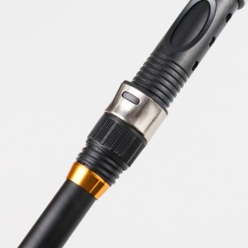 TaffSPORT GHOTDA Joran Pancing Antena Portable Fishing Rod Pole Carbon Fiber 2.1 M - C562L - Black - 4