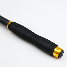 TaffSPORT GHOTDA Joran Pancing Antena Portable Fishing Rod Pole Carbon Fiber 2.4M - C562L - Black - 5