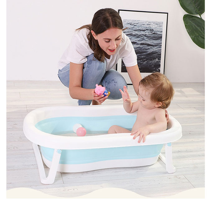 Beideli Bak  Mandi  Bayi  Lipat Foldable Baby Bathtub 