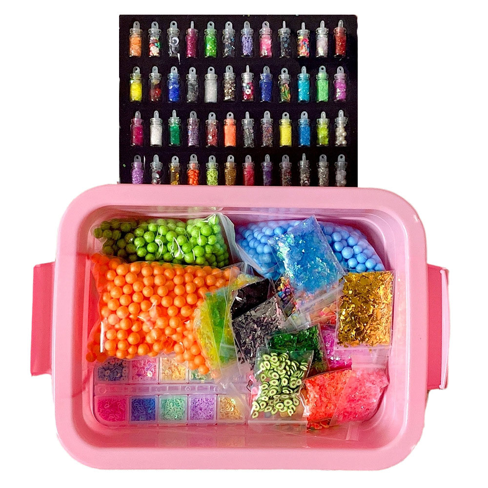 Gisign Paket Diy Slime Kit Crystal Mud Mainan Kreativitas Anak Cn01 Multi Color Jakartanotebook Com