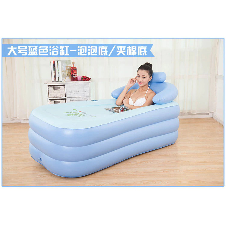 Intime Bak  Mandi  Angin Inflatable Bathtub Portable  160 x 