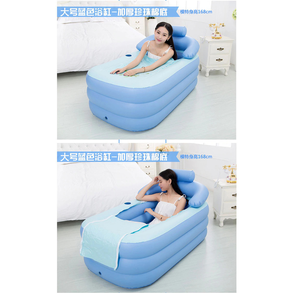 Intime Bak  Mandi  Angin Inflatable Bathtub Portable  160 x 