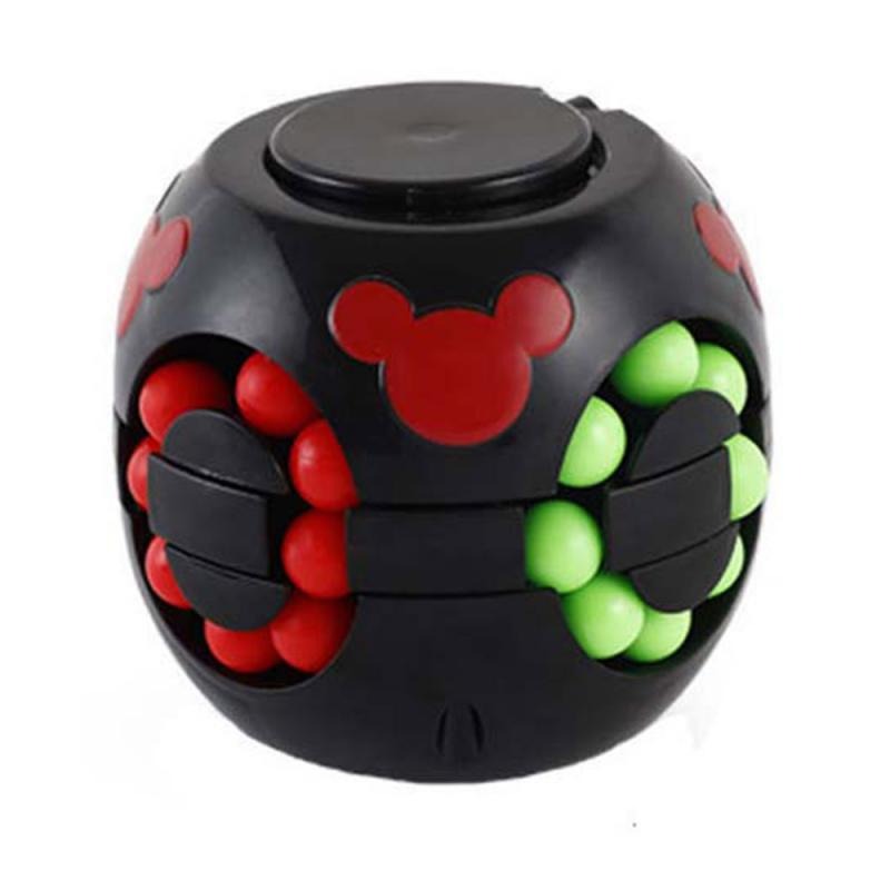 Cube Spinner Mainan Puzzle Rotating Magic Bean Anak - UCN1 - Multi