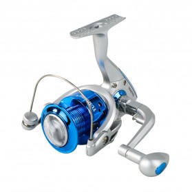 YUMOSHI SA5000 Series Reel Pancing Spinning Fishing Reel 5.5:1 Gear Ratio - Silver Blue