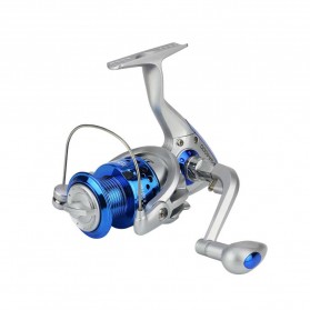 YUMOSHI SA4000 Series Reel Pancing Spinning Fishing Reel 5.5:1 Gear Ratio - Silver Blue - 1