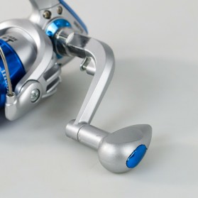 YUMOSHI SA1000 Series Reel Pancing Spinning Fishing Reel 5.5:1 Gear Ratio - Silver Blue - 3