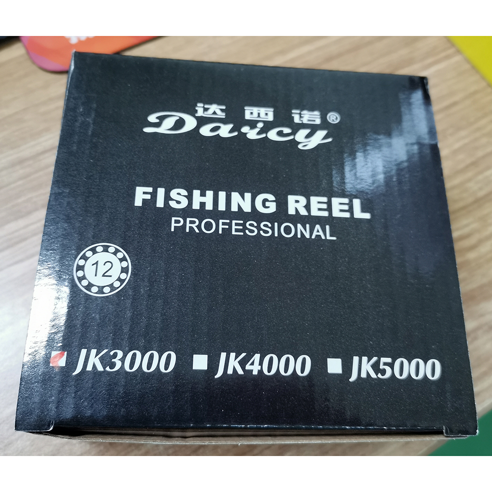 Gambar produk DAICY JK3000 Reel Pancing Spinning Interchangeable Handle 5.5:1 - JG012