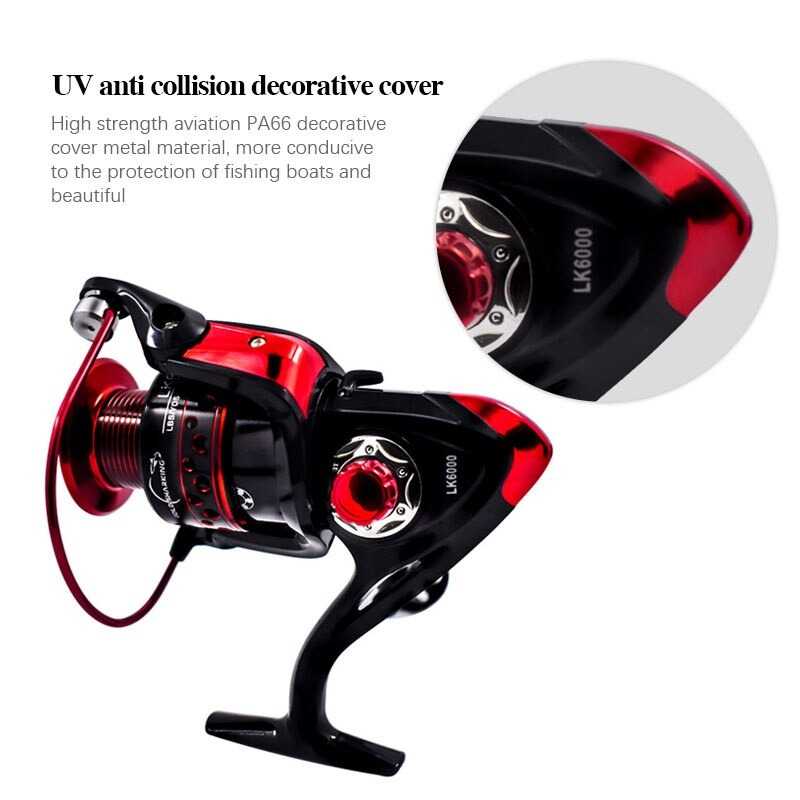 Gambar produk Gold Sharking LK7000 Reel Pancing Spinning Fishing 4.7:1 Ball Bearing 13