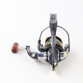 TaffSPORT GHOTDA Reel Pancing Spinning Fishing 5.2:1 Ball Bearing 13 - BK4000 - Gun Black - 6