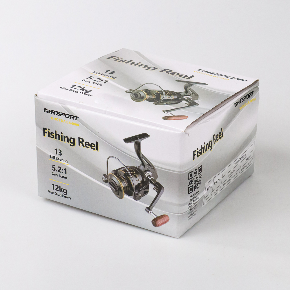 Gambar produk TaffSPORT GHOTDA Reel Pancing Spinning Fishing 5.2:1 Ball Bearing 13 - BK4000
