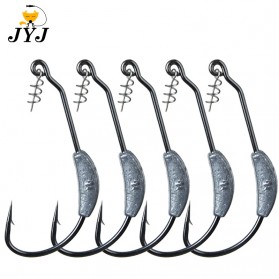 JYJ Kail Pancing Barbed Lead Hook Fishing Tackle 3g Big - JYJ01 - Silver