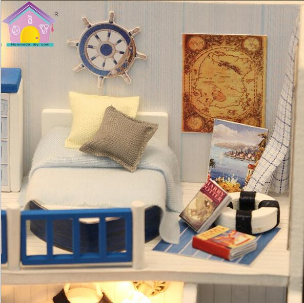 Gambar produk HONGDA Miniatur Rumah Boneka DIY Doll House Wooden Furniture - M040