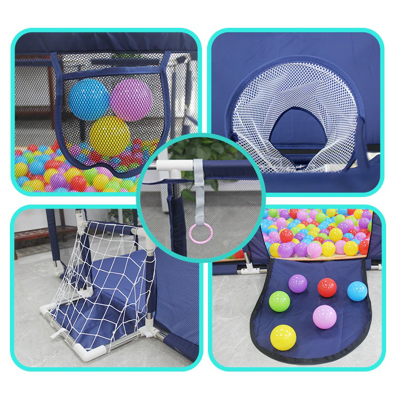 Gambar produk IMBABY Mainan Kolam Mandi Bola Anak Ball Pool Model Hexagonal - B-300