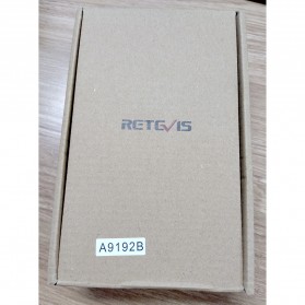 Retevis Mini Walkie Talkie 446MHz 0.5W PMR446 Version - RB618 - Black - 12