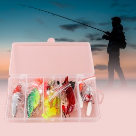 LIXADA Umpan Pancing Ikan Set Fishing Bait Kit 45PCS - DWS250-D - Multi-Color