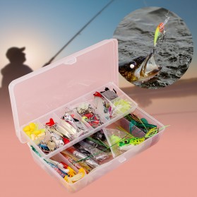 LIXADA Umpan Pancing Ikan Set Fishing Bait Kit 140PCS - DWS250-E - Multi-Color