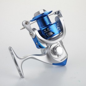 Haichou TB4000 Reel Pancing Spinning Fishing Reel 12 Ball Bearing - Silver Blue - 2