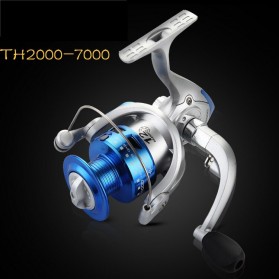 Haichou TB4000 Reel Pancing Spinning Fishing Reel 12 Ball Bearing - Silver Blue - 3