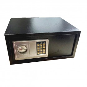 TaffGUARD Kotak Brankas Hotel Safety Anti-theft Box Password 43x35x20cm - 43EA - Black - 1