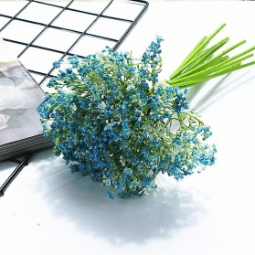 Fleur Tanaman Bunga Telosma Plastik Artificial Dekorasi 1 PCS - A016 - Lake Blue