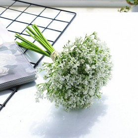 Fleur Tanaman Bunga Telosma Plastik Artificial Dekorasi 1 PCS - A016 - White