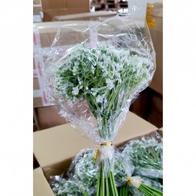Fleur Tanaman Bunga Telosma Plastik Artificial Dekorasi 1 PCS - A016 - White - 9