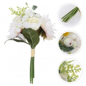 Fleur Tanaman Buket Bunga Hias Plastik Artificial Dekorasi - A020 - Green - 3