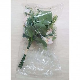 Fleur Tanaman Buket Bunga Hias Plastik Artificial Dekorasi - A020 - Green - 8
