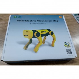 Xing Rong Toys Mainan Anak Walking Animal Puppy Solar - BG9106 - Yellow - 11