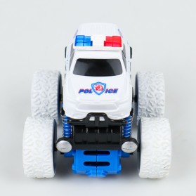 JIMITU Mainan Anak Pullback Stunt Car Children Toy - HW2705 - Blue - 2