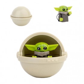 Mainan Edukasi - KORUIT Mainan Anak Building Block Captain Baby Yoda Children Toy - XP301 - Green