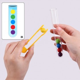 LAIMALA Mainan Anak Montessori Beads Logic Test Children Toy - LTC1058 - Multi-Color