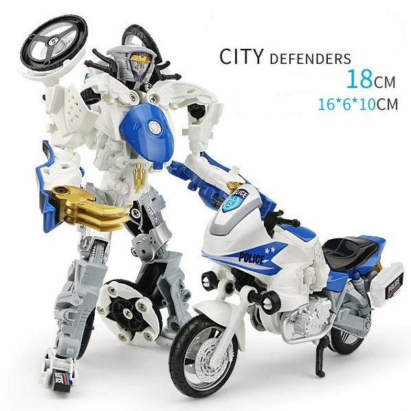 Gambar produk KY Mainan Mobil Action Figure Car Transformer Deformation Robot - KY80307L-2