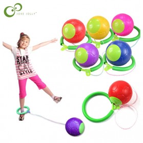 JOKEJOLLY Mainan Anak Skipping Hop Ball Children Toy - WJ2019 - Multi-Color