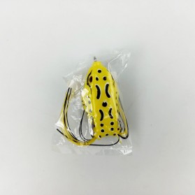 UncleFish Umpan Pancing Silikon Bentuk Kodok 12g - HW-YE-538 - Yellow - 9