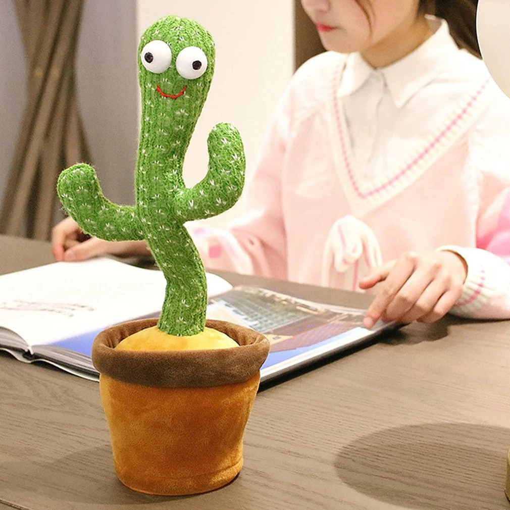 yokibo-mainan-anak-dancing-cactus-plush-children-toy-n436-green