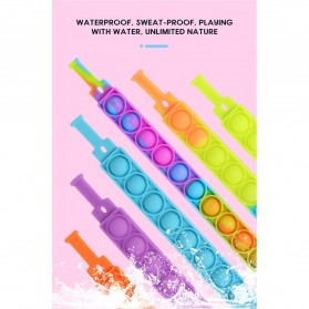 JIMITU Mainan Anak Push Pop It Bubble Sensory Children Toy Model Bracelet - N436 - Multi-Color - 7