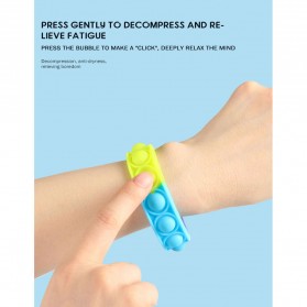 JIMITU Mainan Anak Push Pop It Bubble Sensory Children Toy Model Bracelet - N436 - Multi-Color - 8