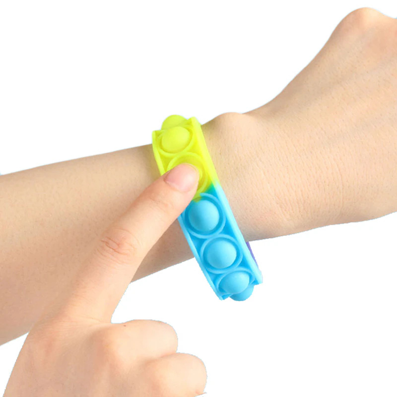 Gambar produk JIMITU Mainan Anak Push Pop It Bubble Sensory Children Toy Model Bracelet - N436
