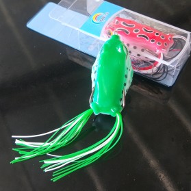 Qianyi Umpan Pancing Katak Kecil Frog Lure Soft Tube Bait 12 g - FE030C - Green