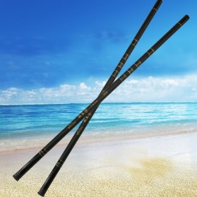 Diaoyule Joran Pancing Pole Tegek Fiberglass Fishing Rod 3.6 Meter - DW360 - Black