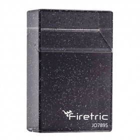 Firetric Kotak Rokok Fashion Plastic Clear Cigarette Case 20 Rokok - JO7895 - Black - 1