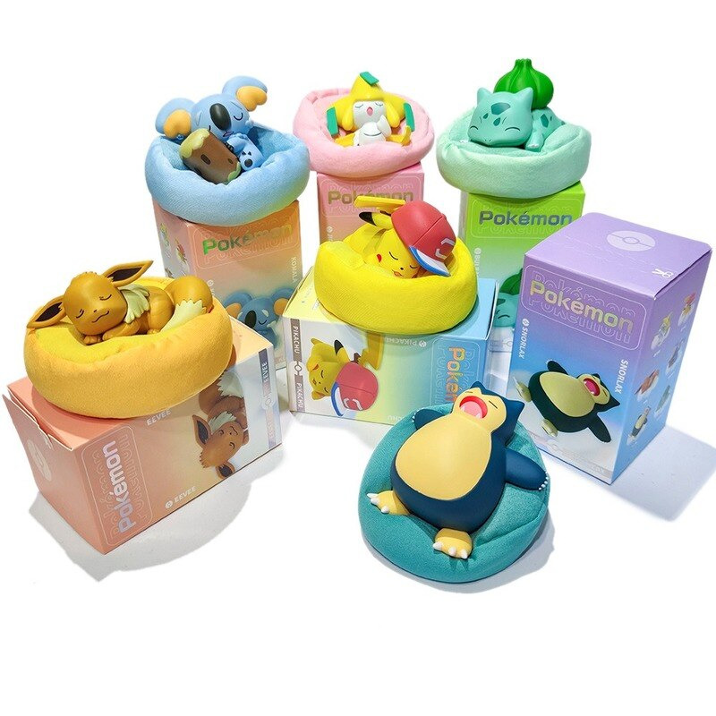 Gambar produk OCDAY Mainan Anak Pokemon Sleeping Figures Children Toy - L144