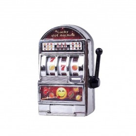 Byfa Mainan Anak Lucky Jackpot Mini Slot Machine Children Toy - X-0117 - Silver